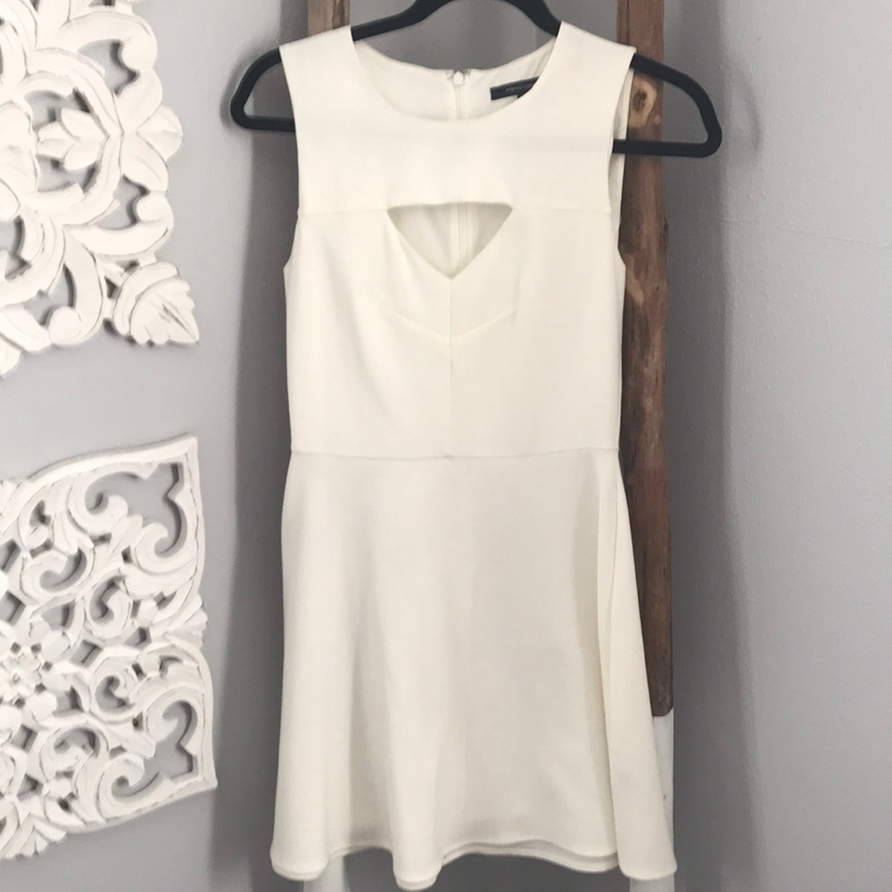 French Connection White Dress